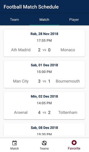 Info Sepak Bola Dunia Terlengkap 2020 screenshot 3