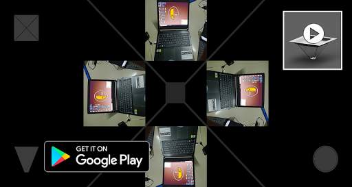Hologram Video Player - Four Sides Video Play screenshot 2