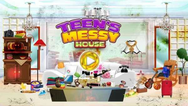 Hidden Objects - Teens Messy House screenshot 2