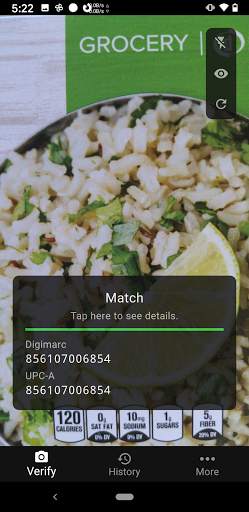 Digimarc Verify screenshot 1