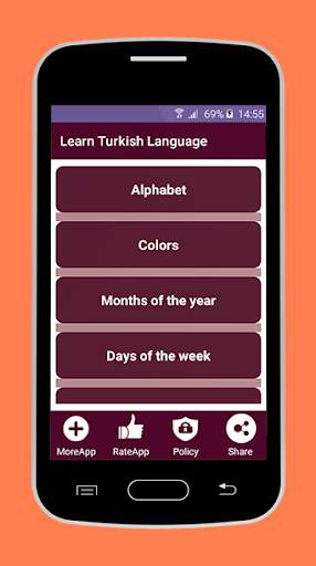 Learn Turkish Language screenshot 2