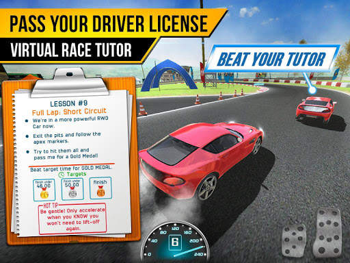 Race Driving License Test screenshot 14