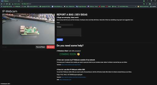 IP-Webcam | Wireless 4K/HD webcam screenshot 2