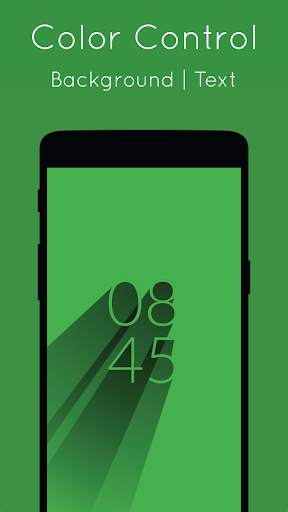 Shadow Clock | Minimal Live Wallpaper screenshot 3