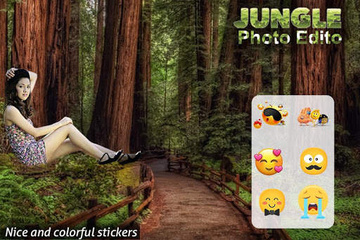 Jungle Photo Editor - Jungle Photo Maker App 4 تصوير الشاشة