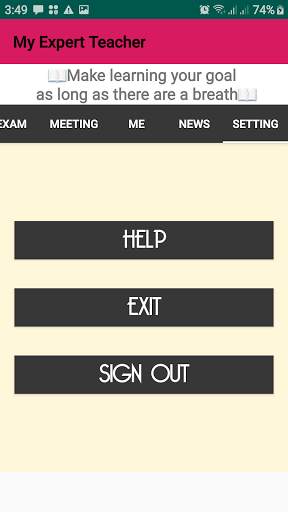 My Expert Teacher App (META) screenshot 3