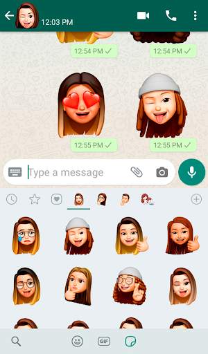 Memoji Apple Stickers for Android WhatsApp screenshot 2