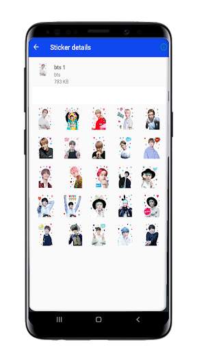 BTS Sticker WA screenshot 5