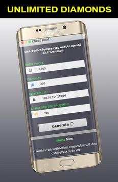 Cheat Mobile Legend Bang Prank screenshot 3