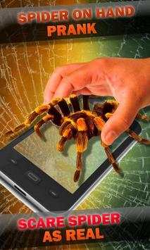 Spider on Hand. Camera Prank screenshot 1