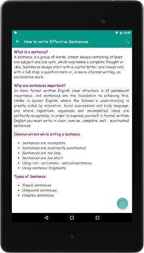 English Writing Skills screenshot 11