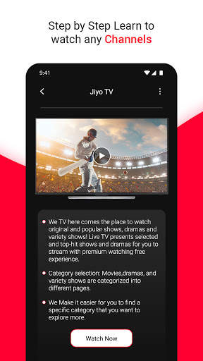 Free Jio TV Sport Cricket & HD Channels Guide screenshot 5