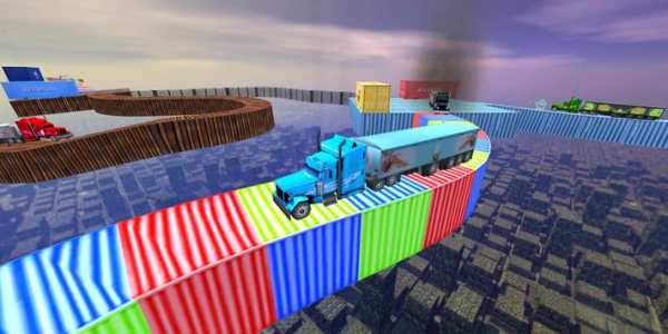 98% Impossible Truck Simulator Tracks Driving screenshot 1