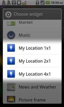 My Location Widget screenshot 3