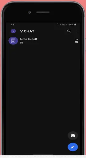 V CHAT screenshot 1