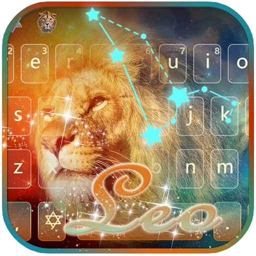 Leo Lion keyboard Leo Zodiac icon