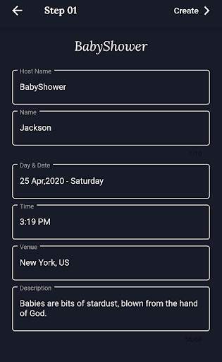 Free Invitation Maker & Card Maker App screenshot 3
