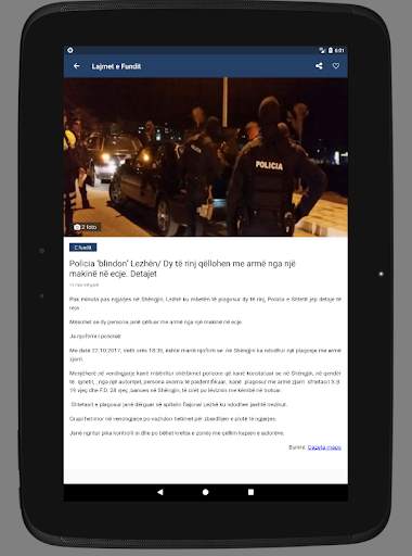 Lajmi Fundit - Shqipëri screenshot 13