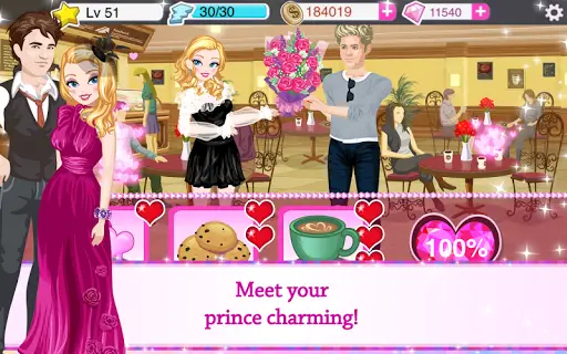 Star Girl - 🛍️Fashion 💋Makeup & 👗Dress Up screenshot 4