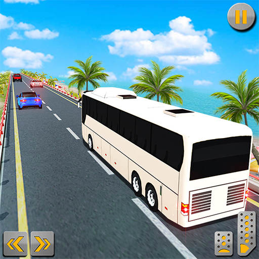 Highway Traffic Bus Racing: Bus Driving Free Games 2.4