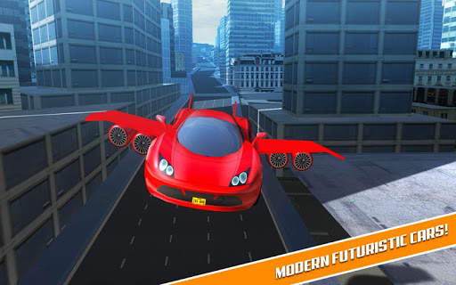 Flying Car 3D: Race Car Simulator 2017 screenshot 17