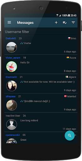 Messenger for InterPals screenshot 3