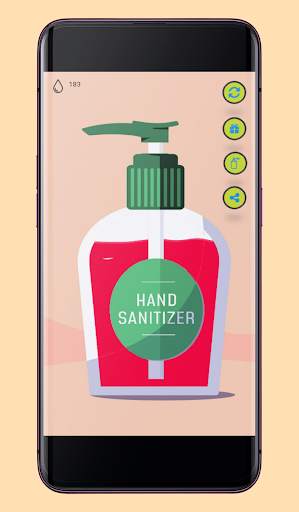 New virtual hand sanitizer 2021 screenshot 1