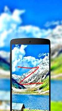 Gesture Lock screen and app lock theme nature screenshot 5