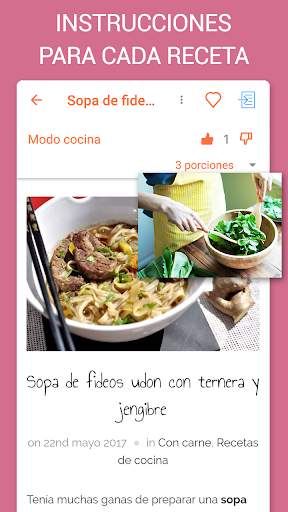 Recetas Calendario screenshot 4