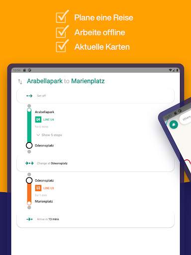 U-Bahn München MVG Karte screenshot 15