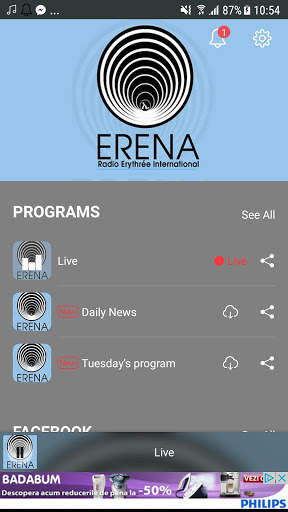 Radio Erythree International screenshot 2