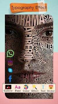 Typography Photo Effect screenshot 6