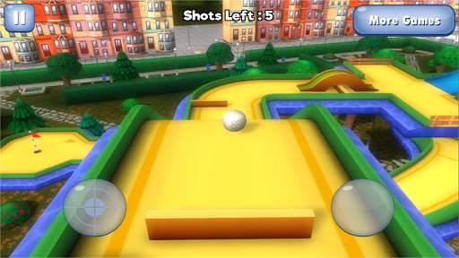 Mini Golf 3D Star City स्क्रीनशॉट 5