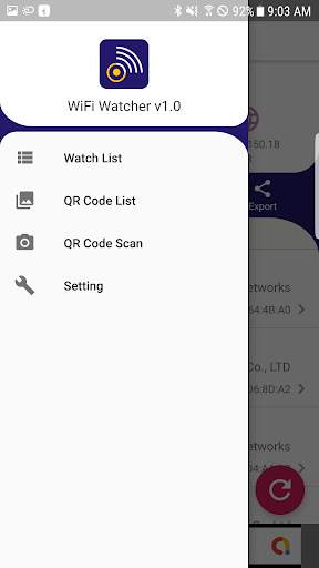 WiFi Watcher (Device detection and management) screenshot 1