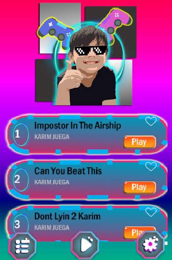 Game Piano - Karim Juega screenshot 1