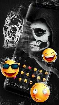 Flaming Skull Keyboard screenshot 3