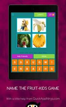 Name The Fruit - Kids Funny Game screenshot 11