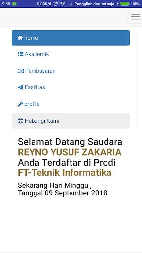 SIAKAD UNP KEDIRI screenshot 2