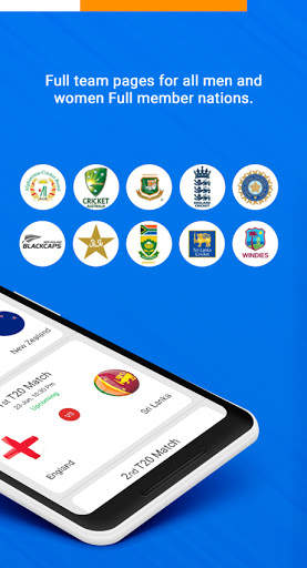 iCC - Live International Cricket Scores screenshot 2