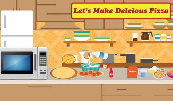 School Girl Pizza Delivery - Pizza Chef Game screenshot 3