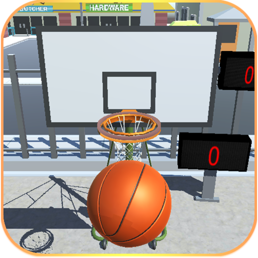 Shooting Hoops basketball game icon