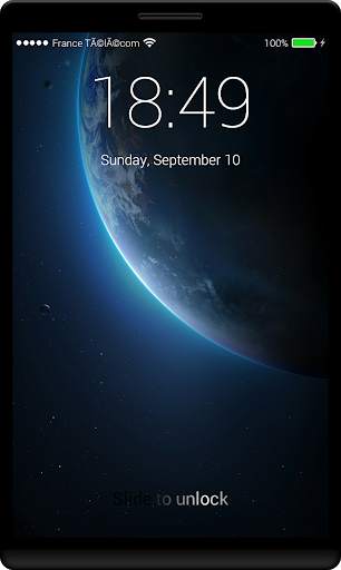 OS10 Lock Screen : with Notifications screenshot 6