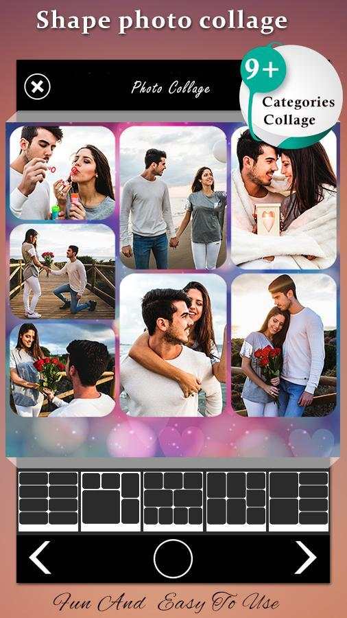 Romantic Love Photo Collage screenshot 3