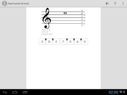 NoteTeacher with Metronome and Tuner screenshot 8