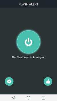 Color Flashlight Alert Blinking - call & sms screenshot 1