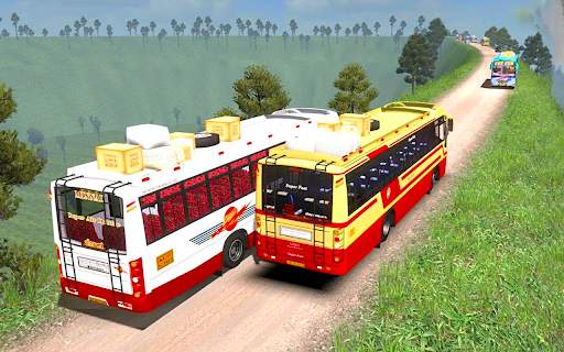 Driving Bus games Offroad 3D screenshot 2
