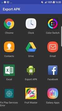 Export App(APK File) To SD Card screenshot 1
