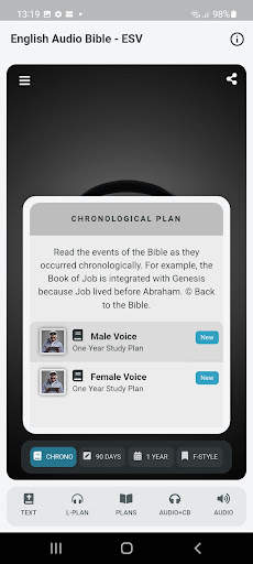 English Audio Bible: ESV screenshot 7