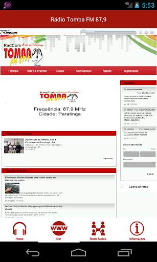 Rádio Tomba FM screenshot 3