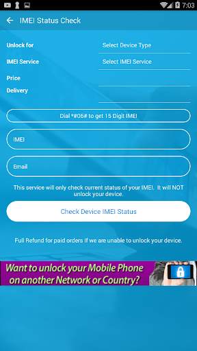 Free Unlock Network Code for ZTE SIM screenshot 6